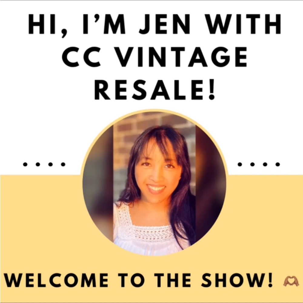 💌 @ccvintageresale Jen is LIVE ✨ Pop in anytime relaxed vibes & cute finds - Picture 7 of 15
